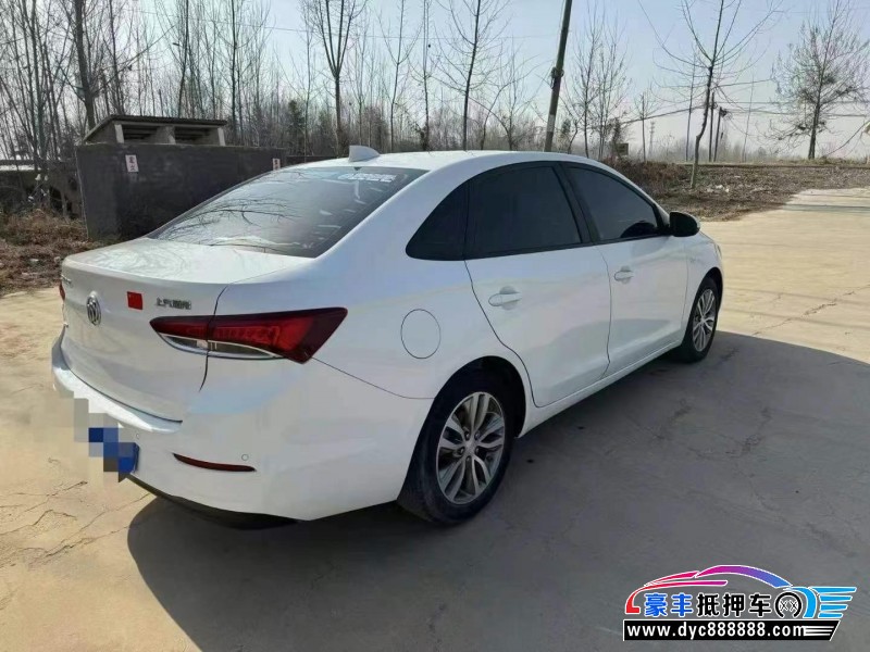 19年别克英朗轿车抵押车出售