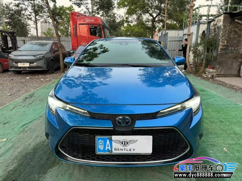 20年丰田雷凌轿车抵押车出售