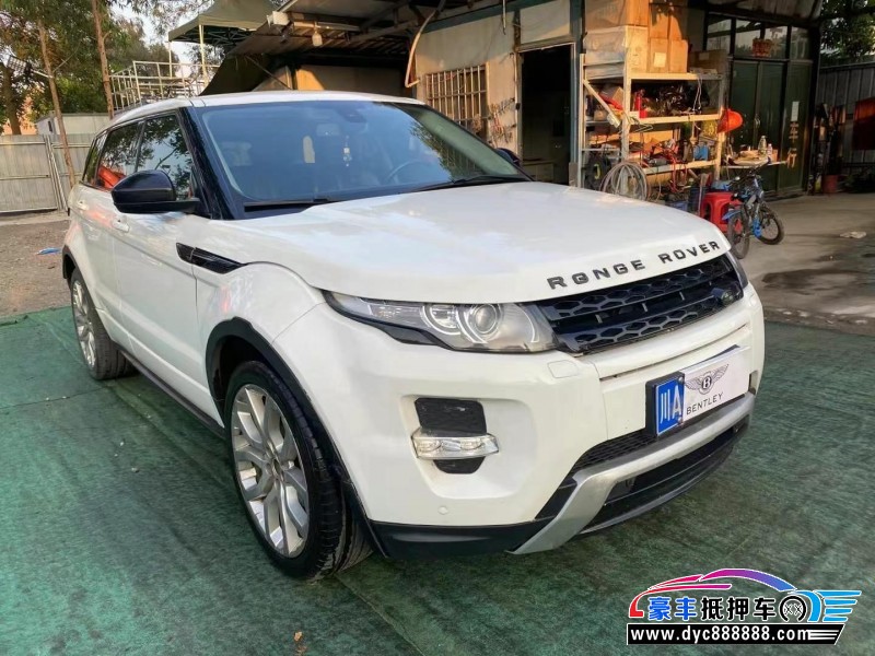 14年路虎揽胜极光轿车抵押车出售