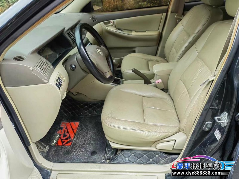 11年丰田花冠轿车抵押车出售