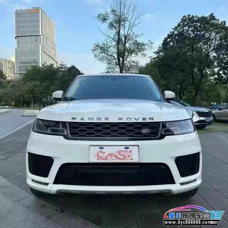 18年路虎揽胜运动版轿车抵押车出售