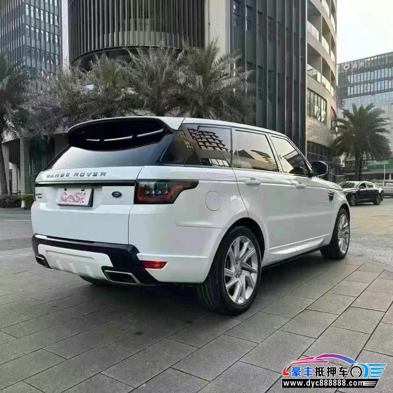 18年路虎揽胜运动版轿车抵押车出售