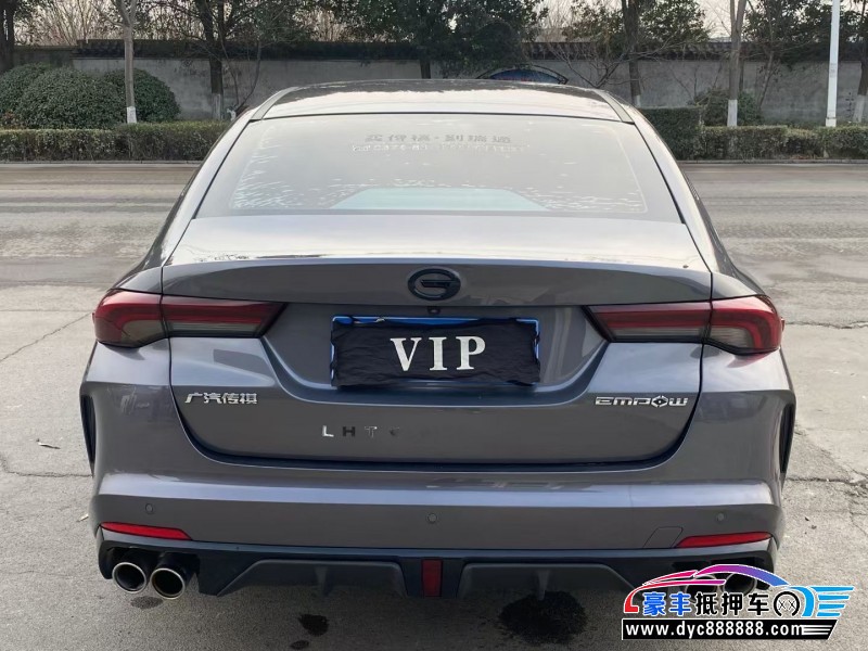 22年传祺影豹轿车抵押车出售