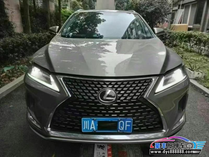 21年雷克萨斯RX轿车抵押车出售