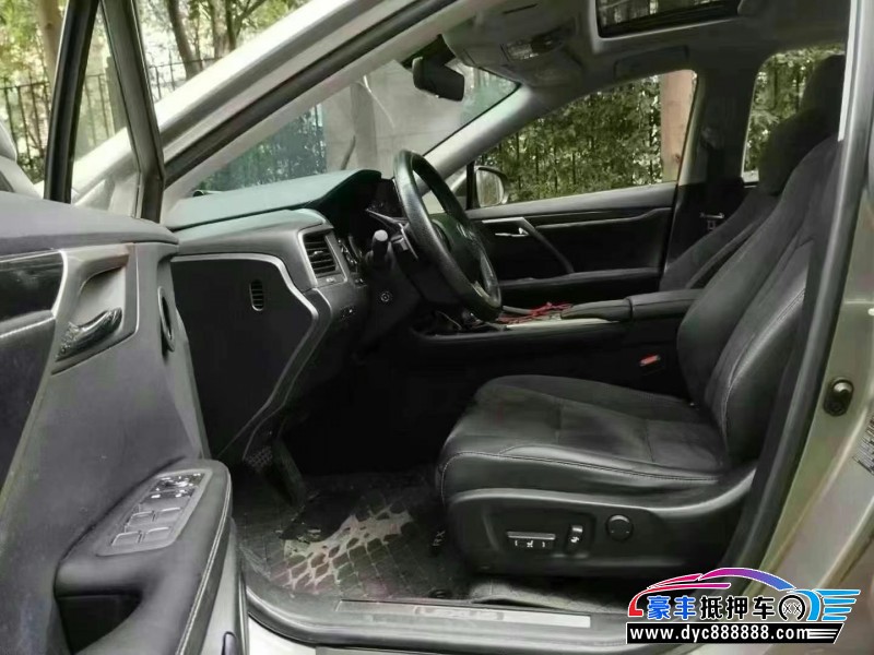 21年雷克萨斯RX轿车抵押车出售