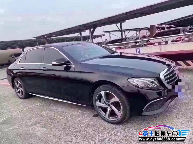 19年奔驰E轿车抵押车出售