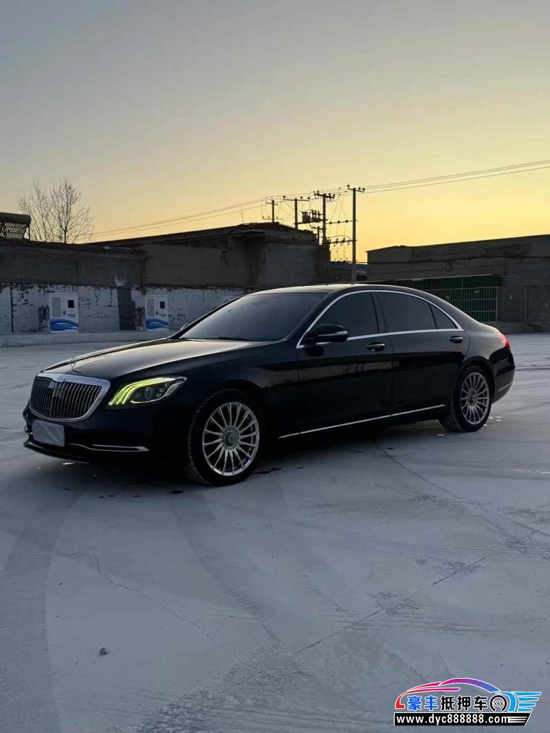 18年奔驰S轿车抵押车出售