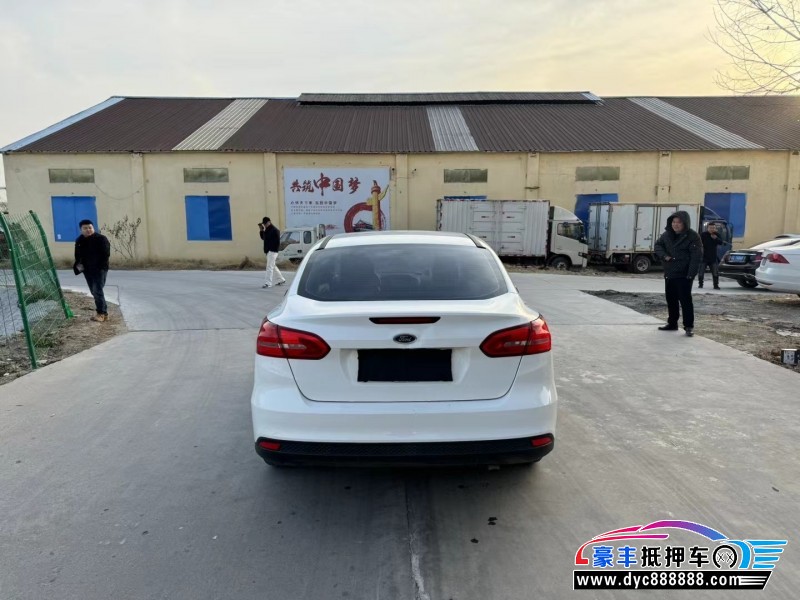 18年福特福克斯轿车抵押车出售