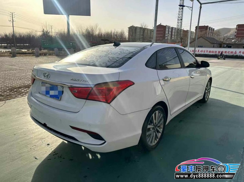 17年现代名图轿车抵押车出售