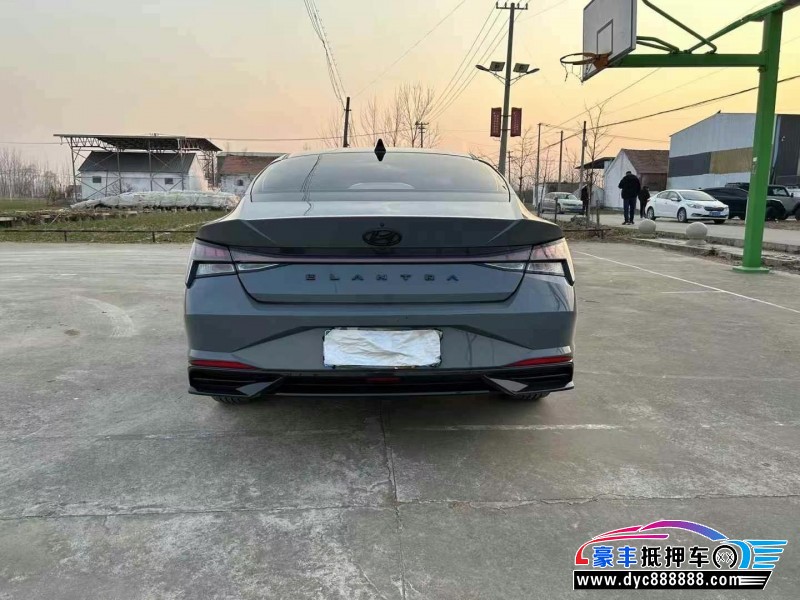 23年现代伊兰特轿车抵押车出售