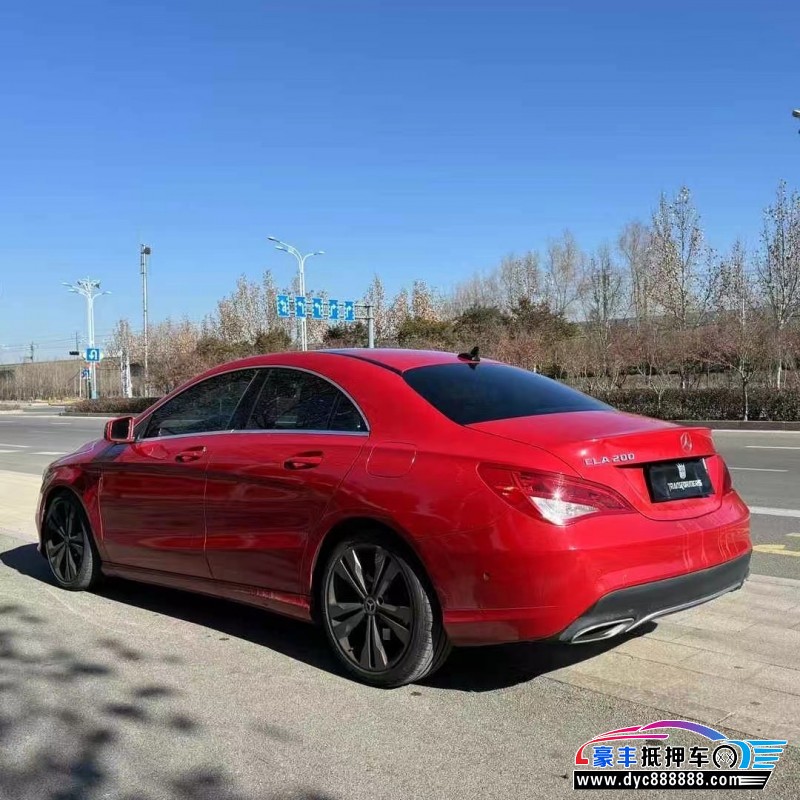 18年奔驰CLA轿车抵押车出售