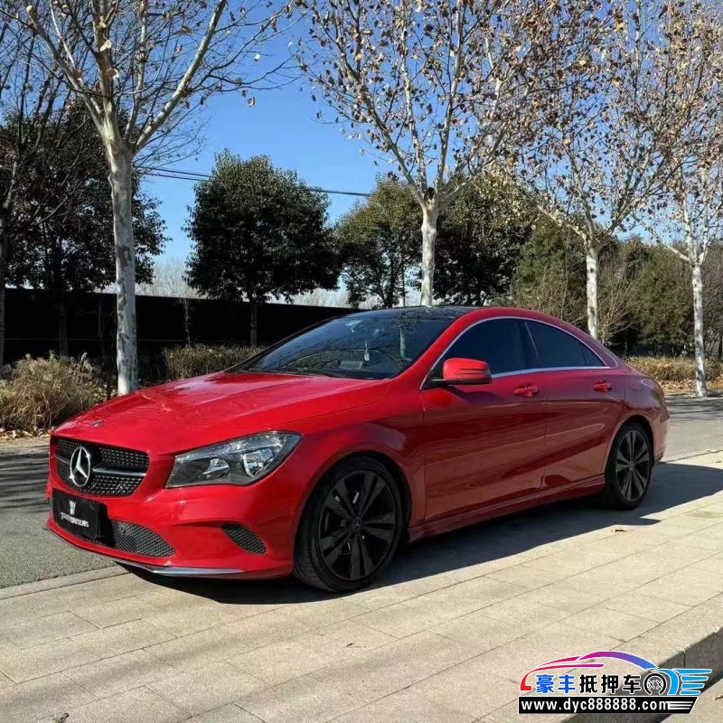 18年奔驰CLA轿车抵押车出售