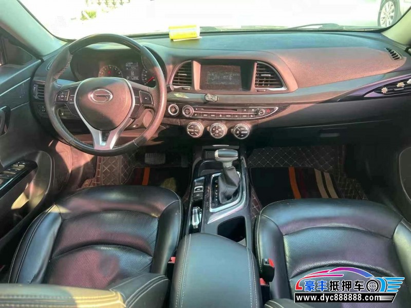 17年传祺GA6轿车抵押车出售