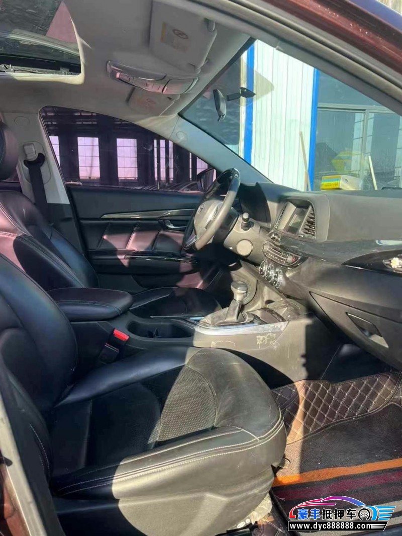 17年传祺GA6轿车抵押车出售