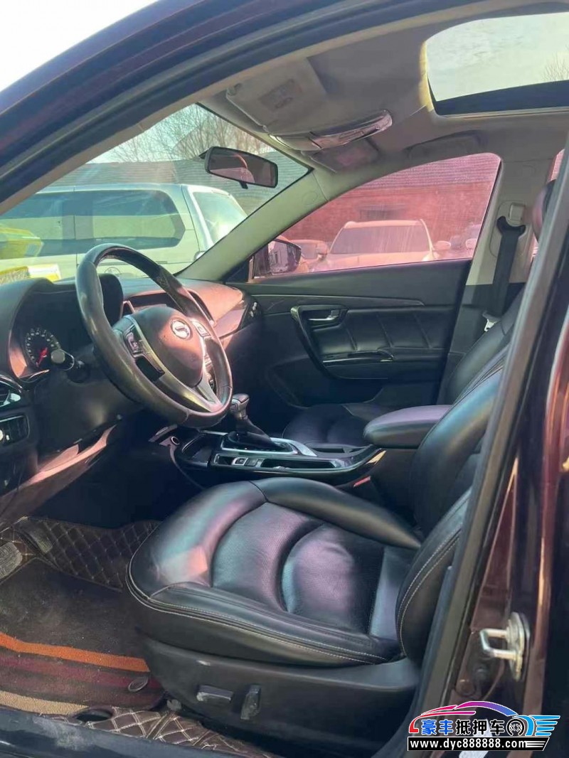 17年传祺GA6轿车抵押车出售