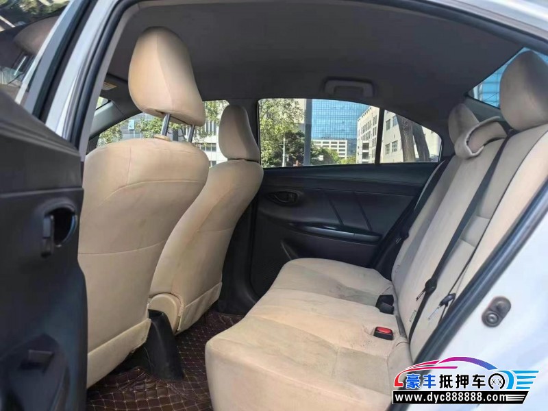 19年丰田威驰轿车抵押车出售