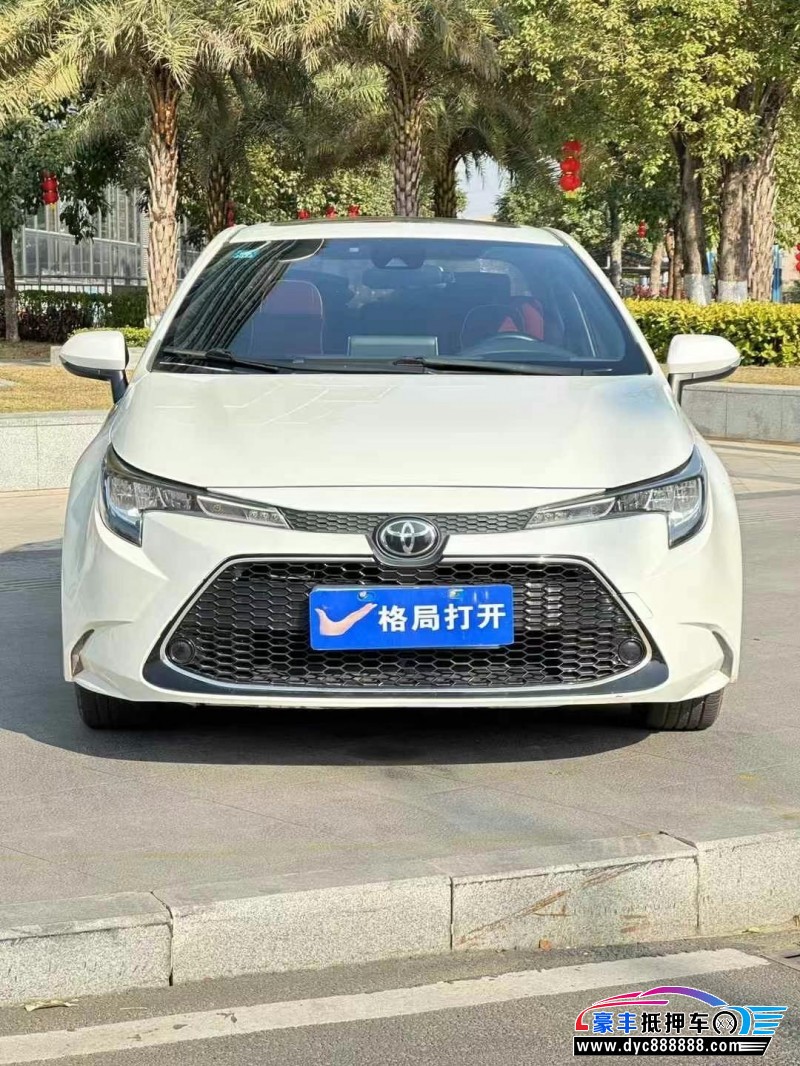 20年丰田雷凌轿车抵押车出售