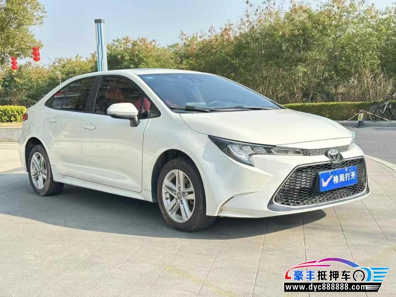 20年丰田雷凌轿车抵押车出售