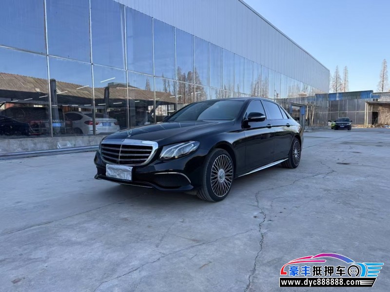 19年奔驰E轿车抵押车出售