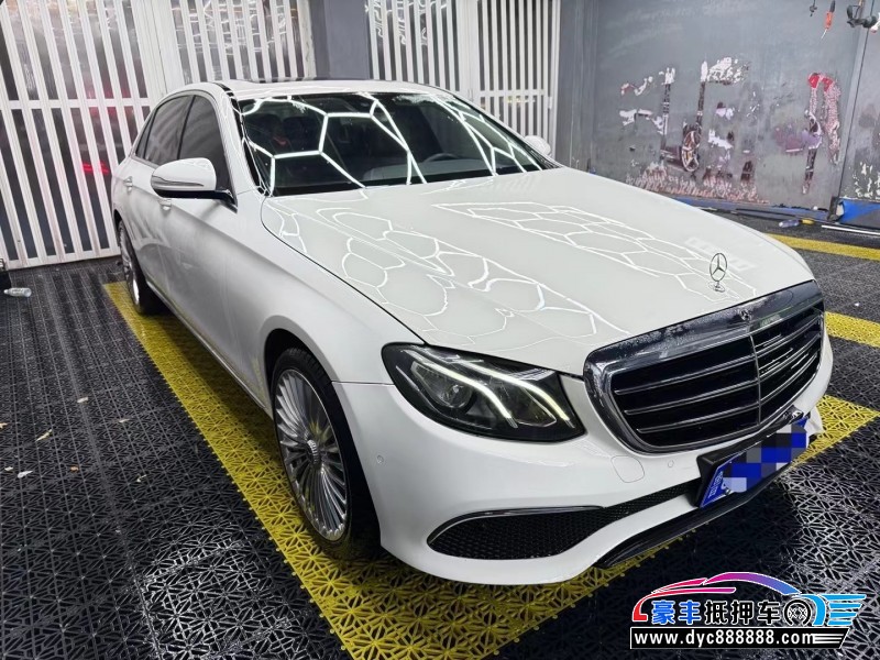 18年奔驰E轿车抵押车出售