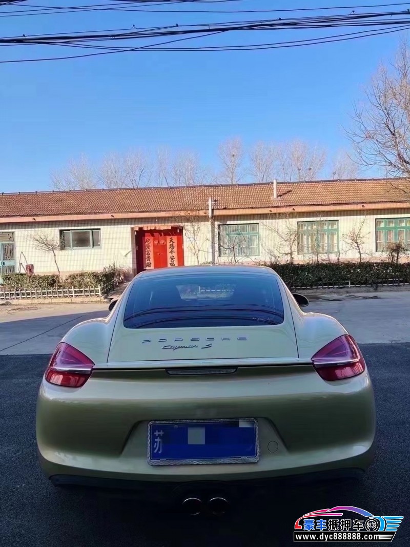 14年保时捷卡曼轿车抵押车出售