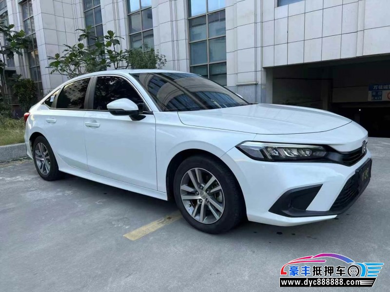 23年本田思域轿车抵押车出售