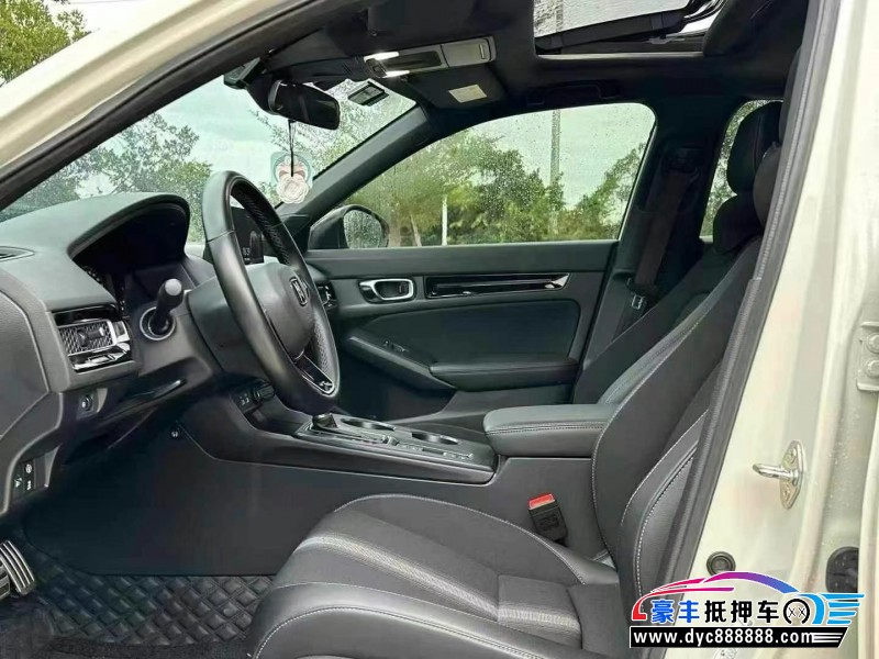 22年本田思域轿车抵押车出售