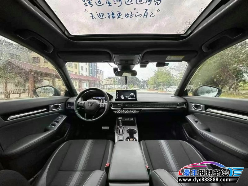 22年本田思域轿车抵押车出售