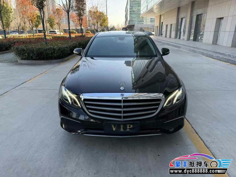 18年奔驰E轿车抵押车出售