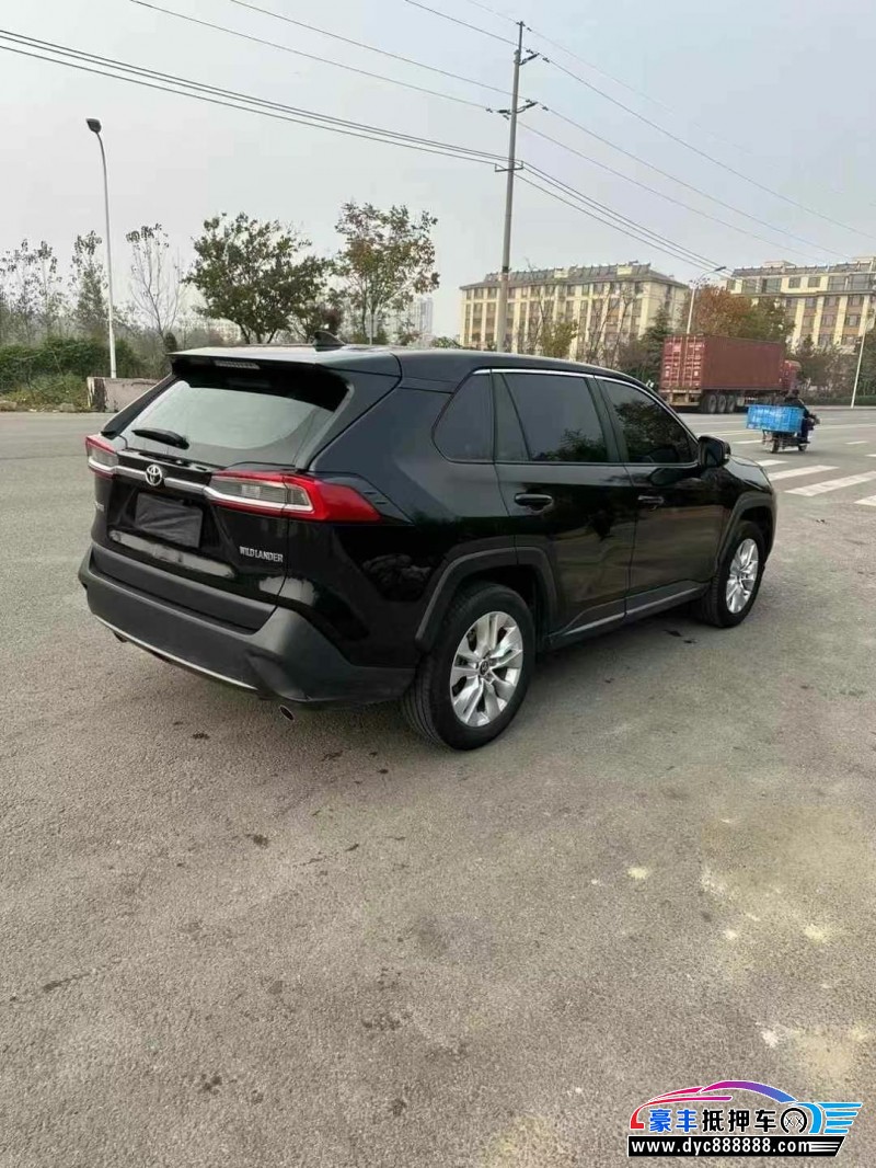 23年丰田威兰达轿车抵押车出售