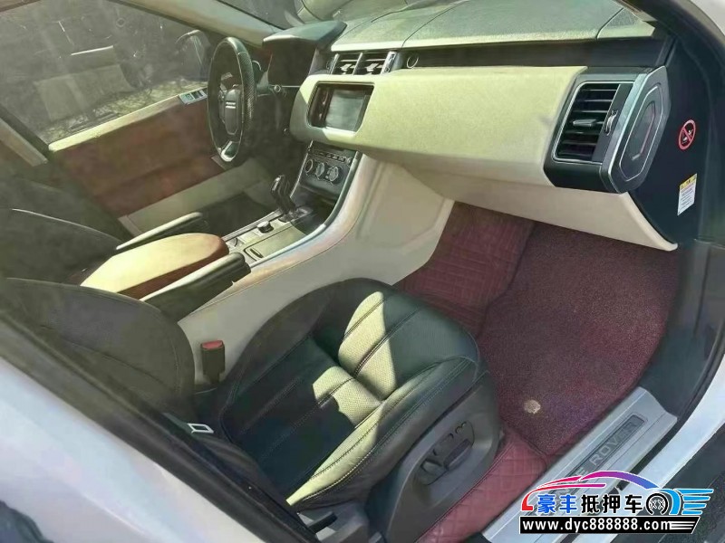 15年路虎揽胜运动版轿车抵押车出售