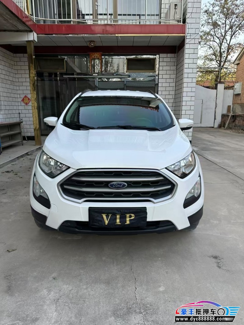 19年福特翼搏轿车抵押车出售