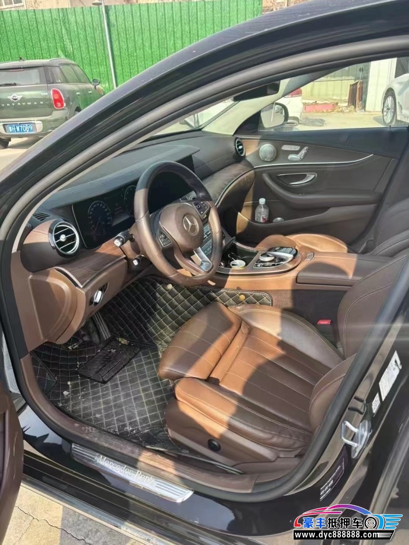 18年奔驰E轿车抵押车出售