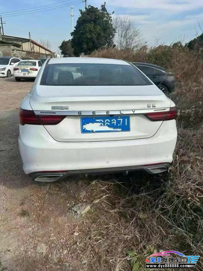 22年吉利缤瑞轿车抵押车出售