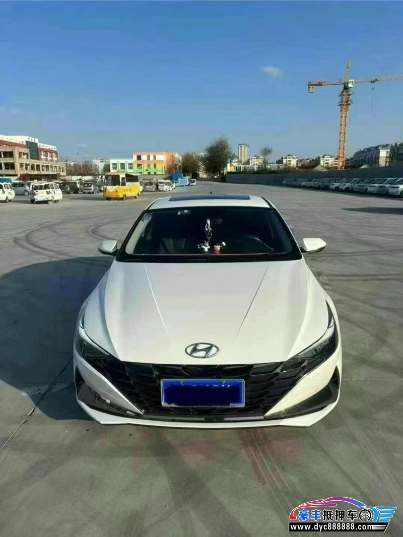 23年现代伊兰特轿车抵押车出售