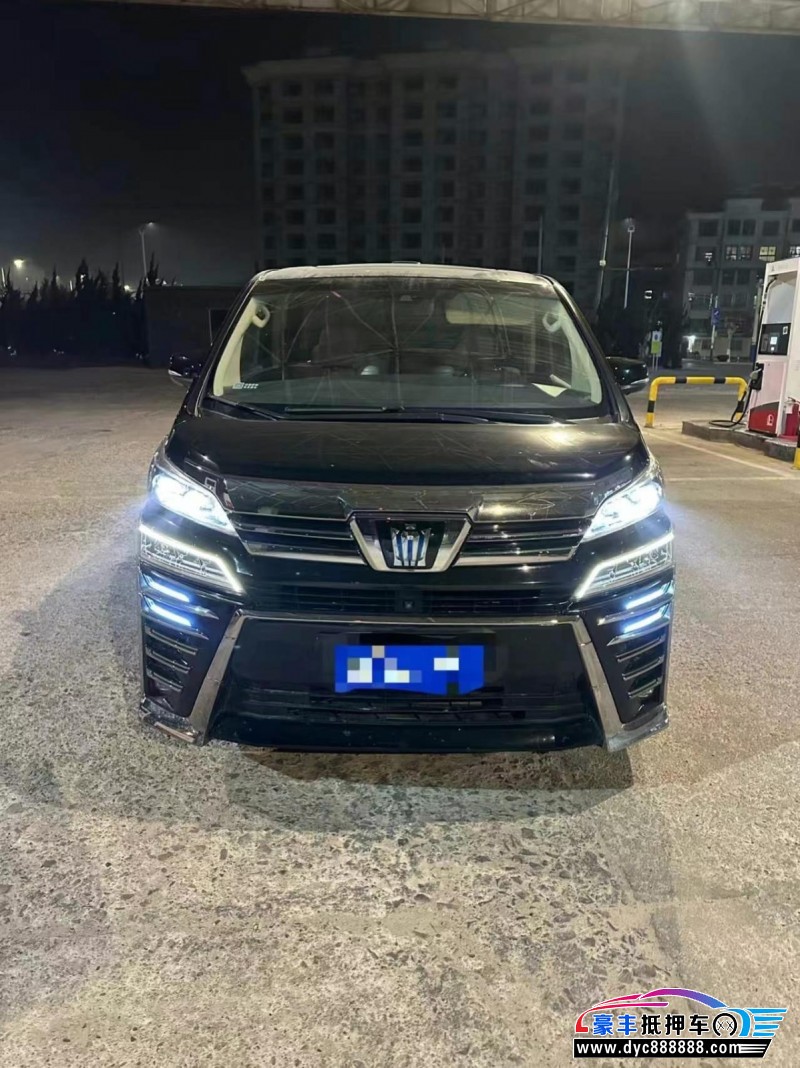 19年丰田威尔法MPV抵押车出售