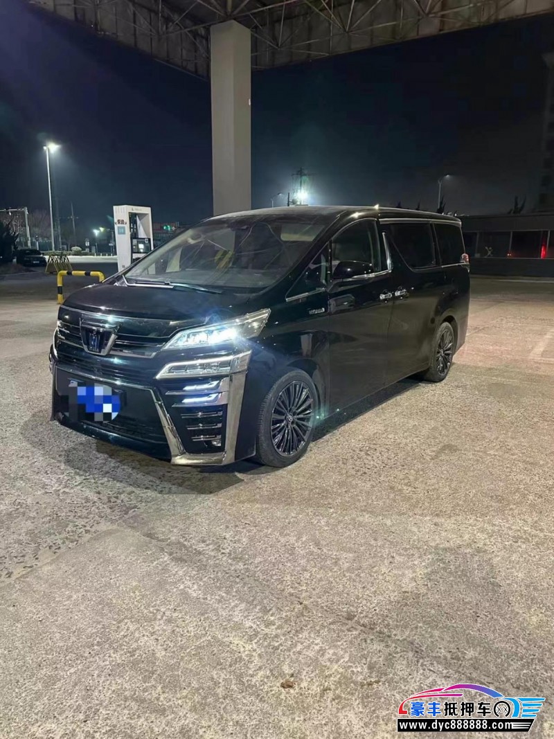 19年丰田威尔法MPV抵押车出售