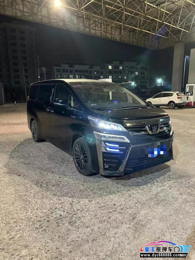 19年丰田威尔法MPV抵押车出售