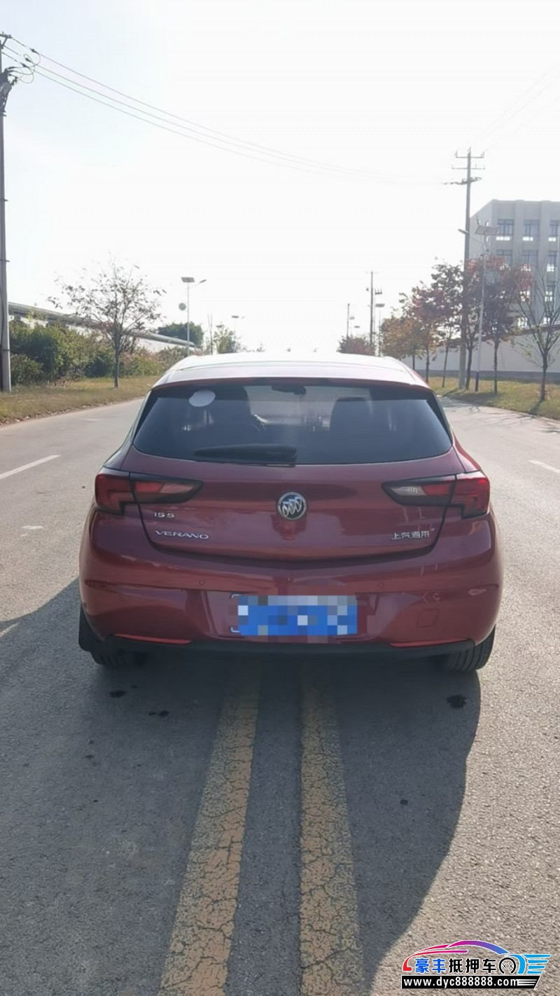 17年别克威朗轿车抵押车出售