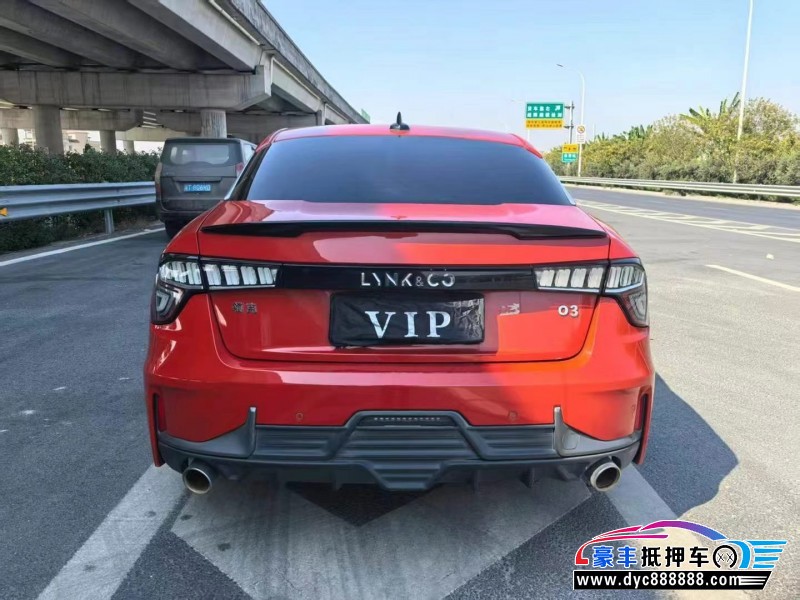 19年领克03轿车抵押车出售