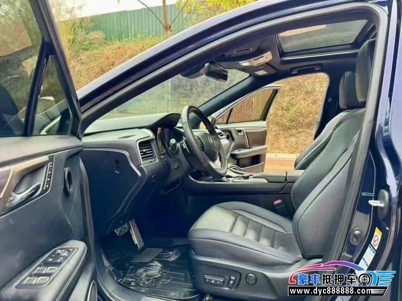 19年雷克萨斯RX轿车抵押车出售