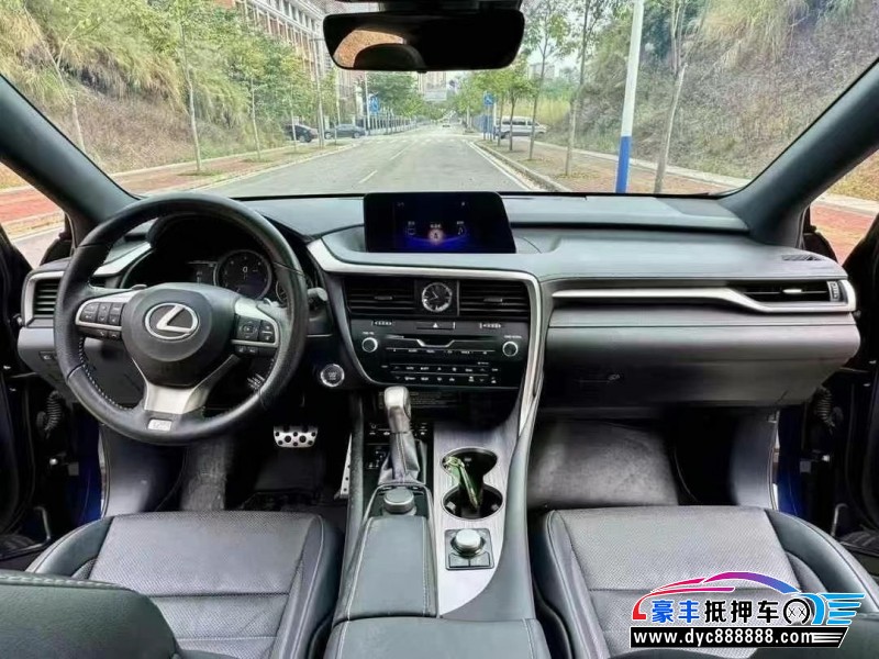 19年雷克萨斯RX轿车抵押车出售