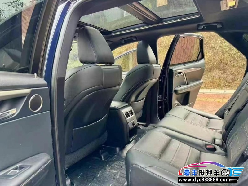 19年雷克萨斯RX轿车抵押车出售