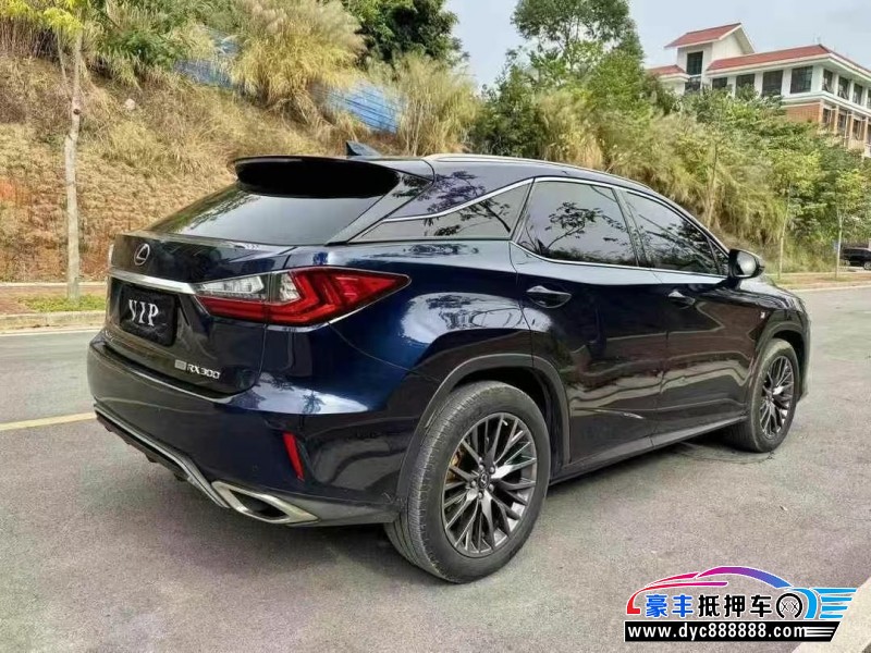 19年雷克萨斯RX轿车抵押车出售