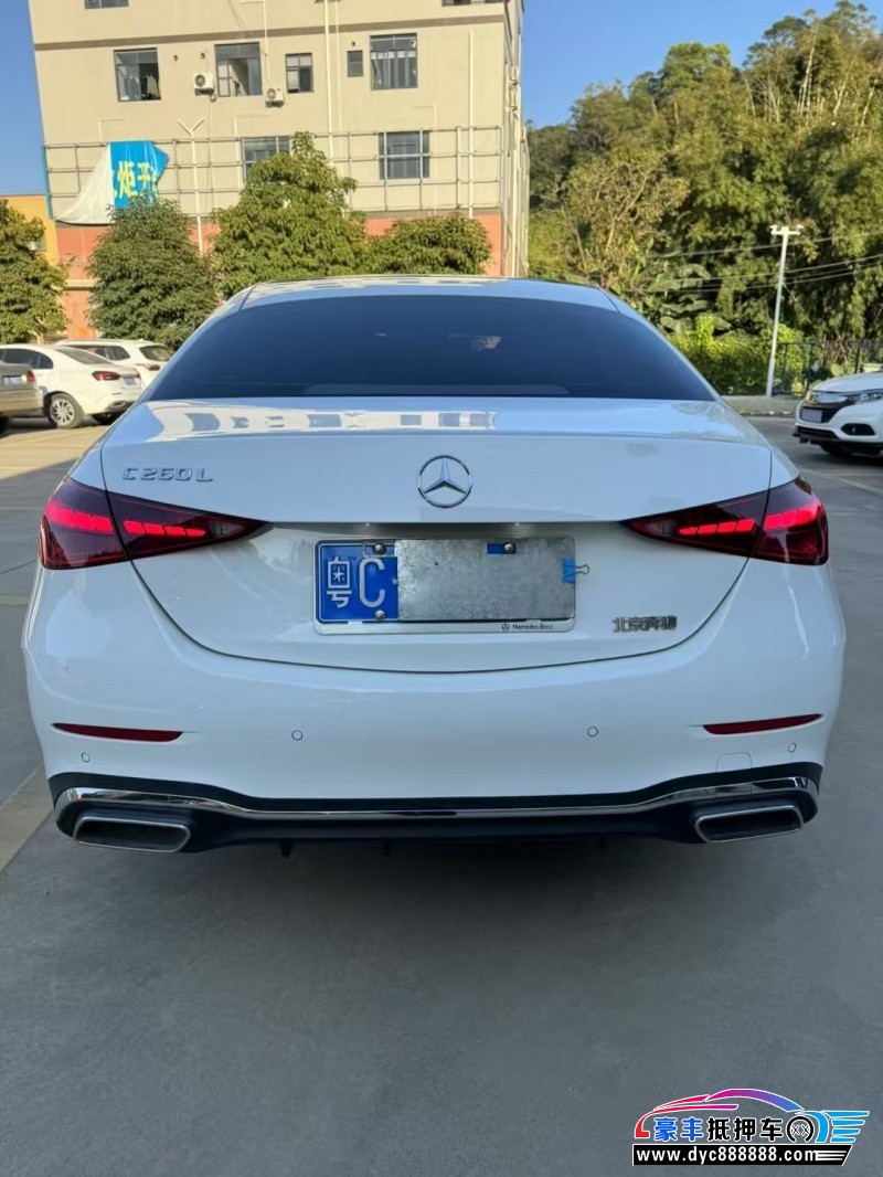 22年奔驰C轿车抵押车出售