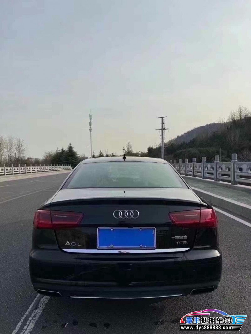 17年奥迪A6L轿车抵押车出售