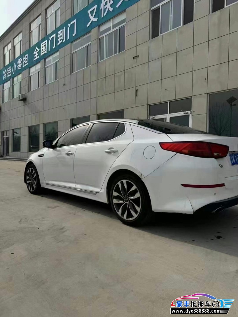 14年起亚K5轿车抵押车出售