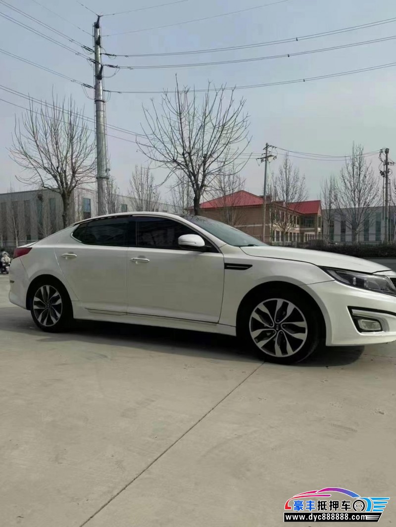 14年起亚K5轿车抵押车出售