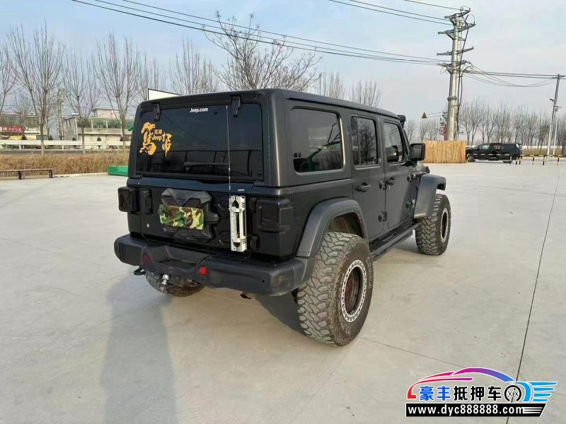 20年Jeep牧马人轿车抵押车出售