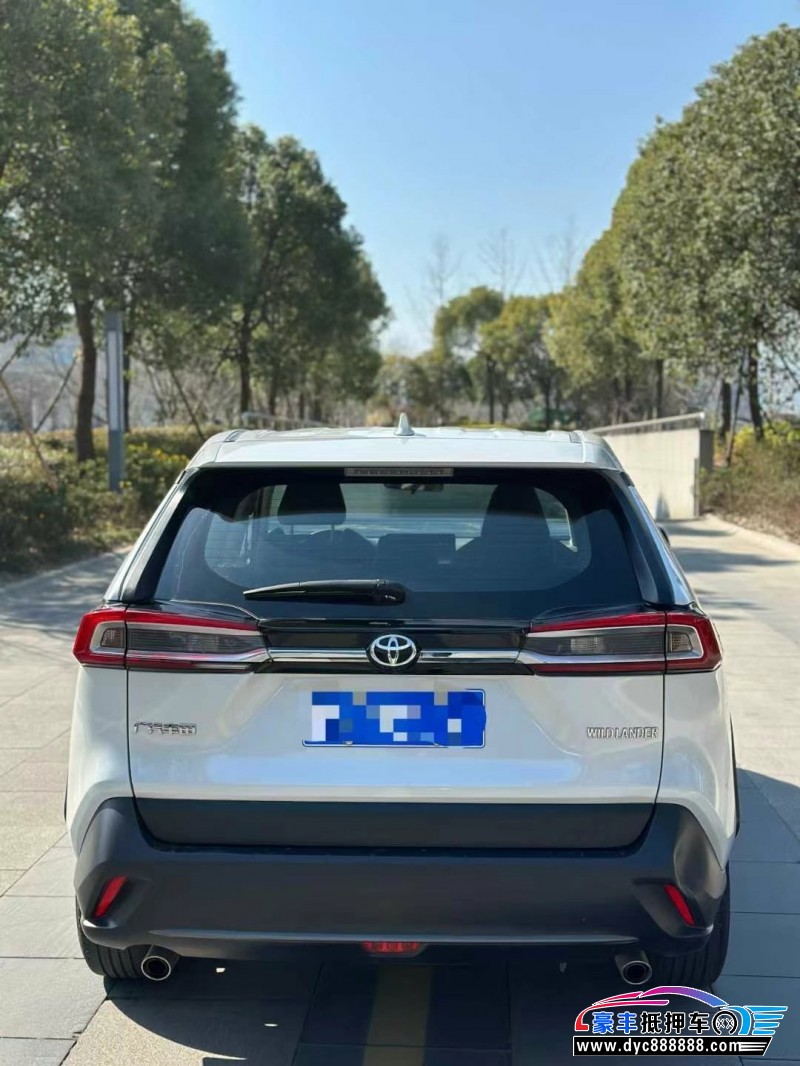 23年丰田威兰达轿车抵押车出售